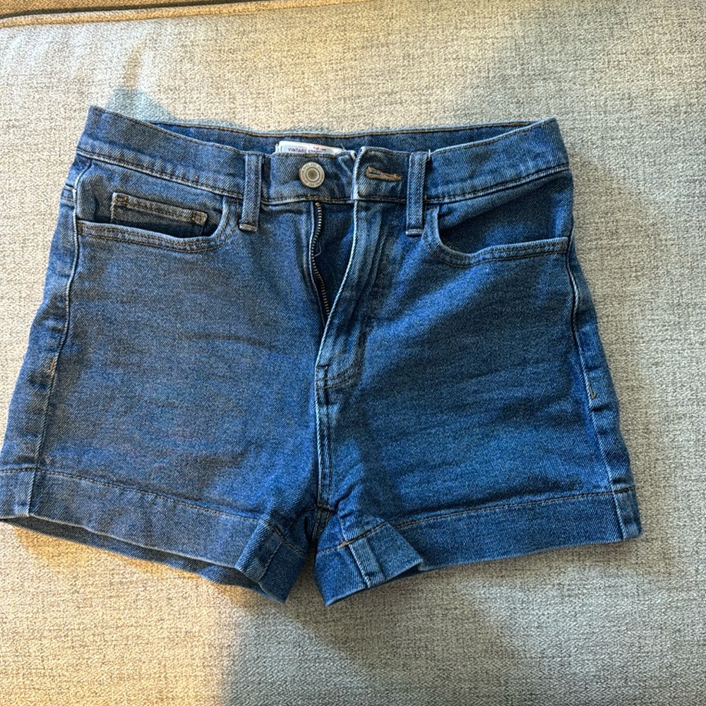 Jean Shorts - High Rise
